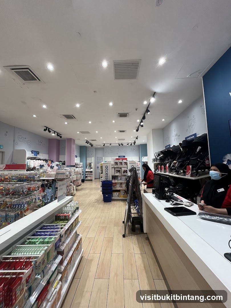Baby Store Interior
