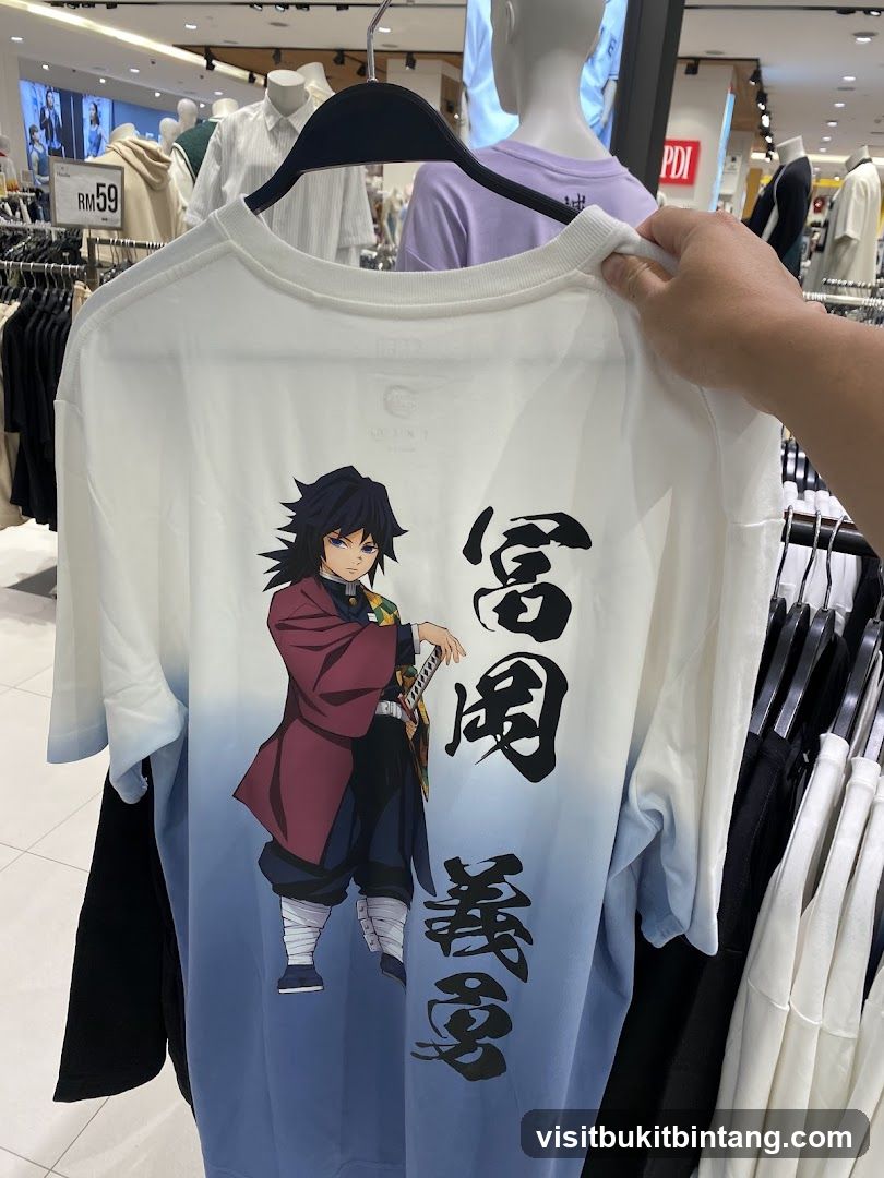 T-shirt with Anime Character
