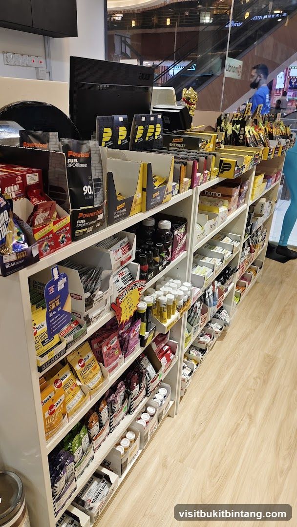 Nutrition Store Shelving