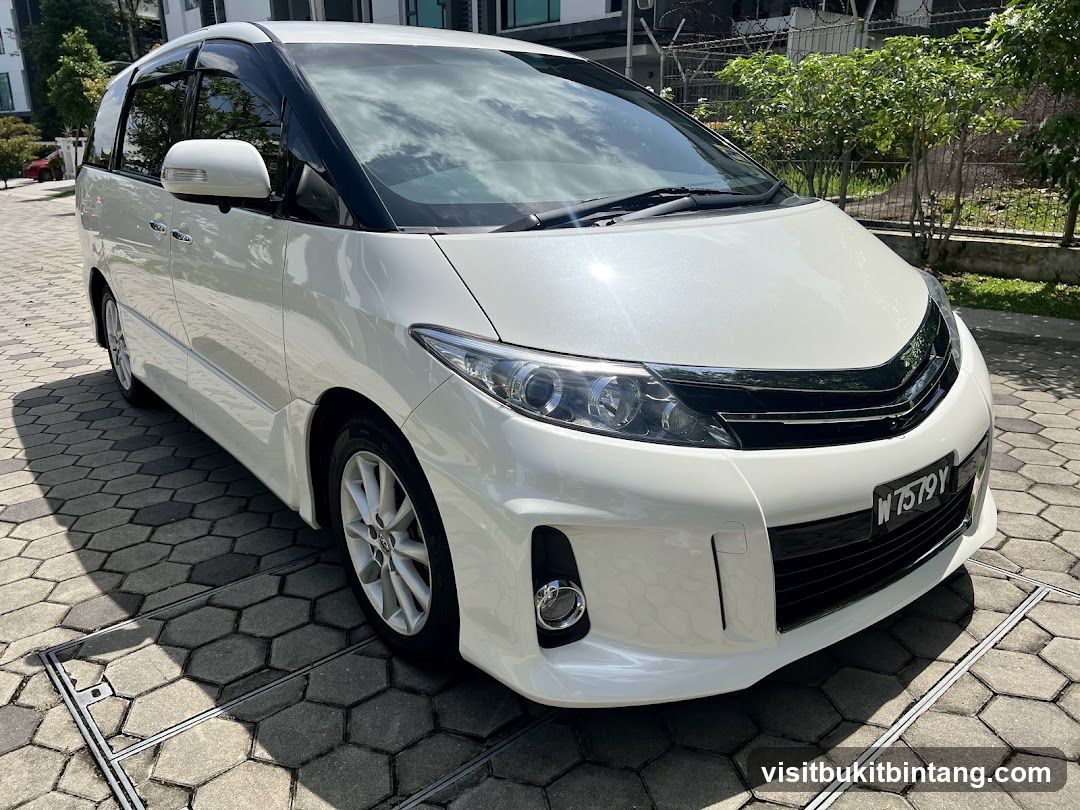 White Minivan