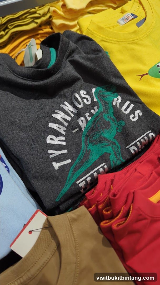 T-shirts with dinosaur and snake prints