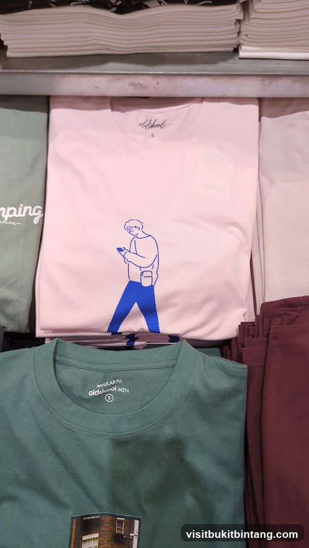 Folded T-shirts