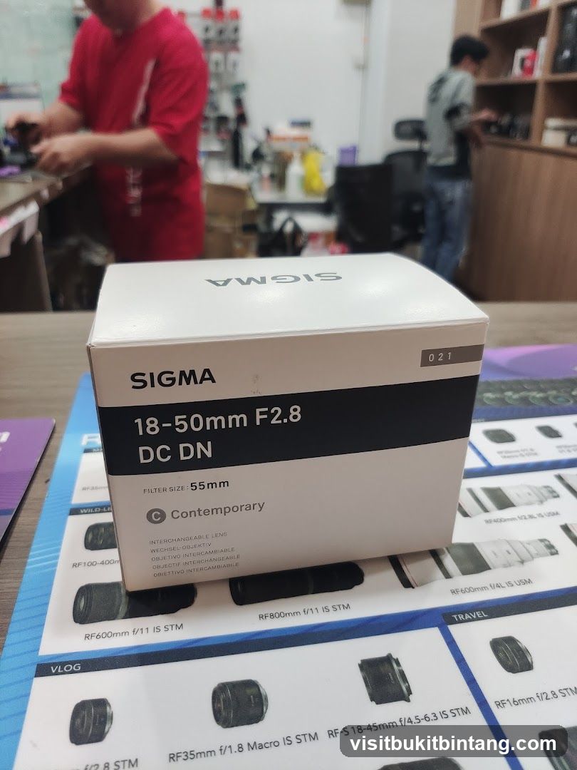 Sigma Lens Box