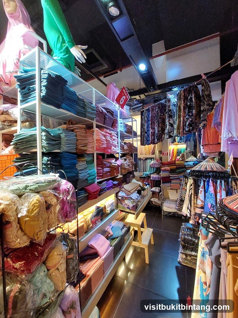 Fabric Store Interior