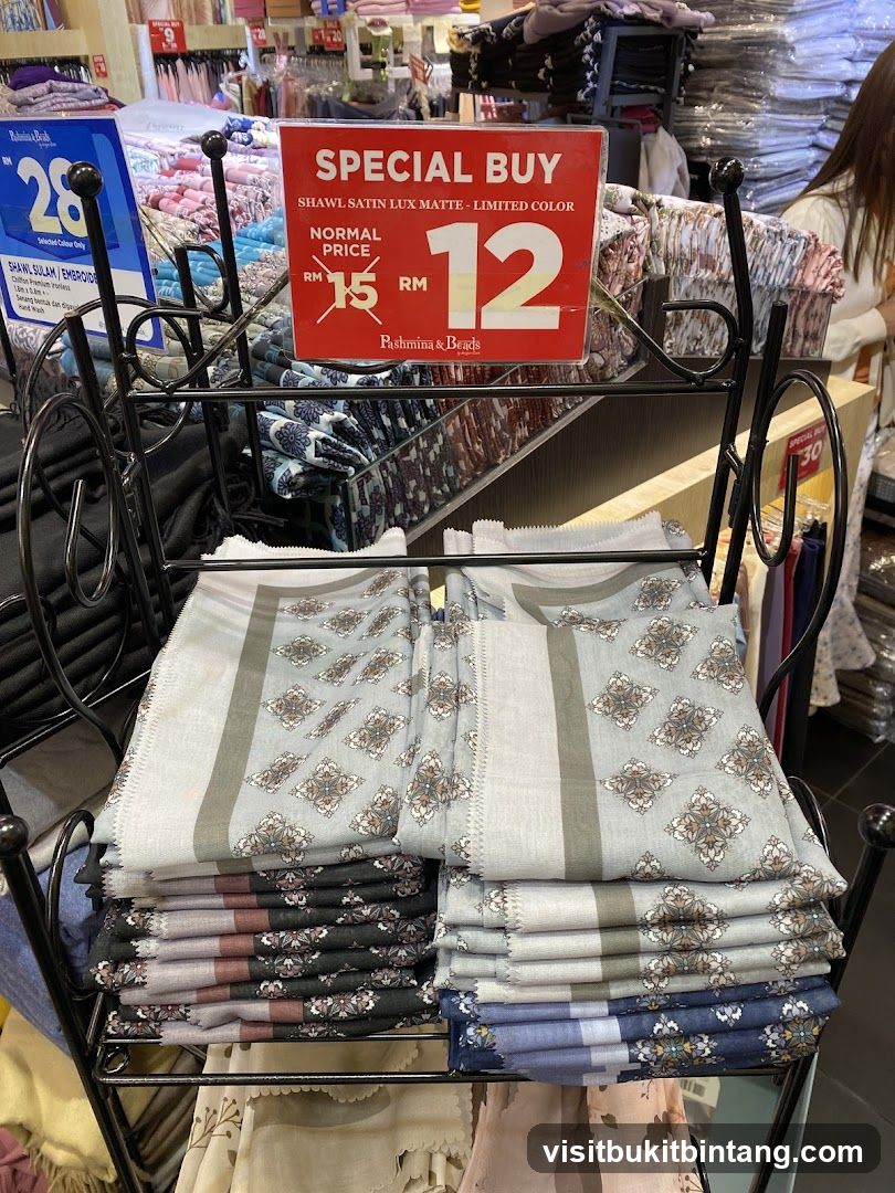 Pashmina & Beads Special Buy