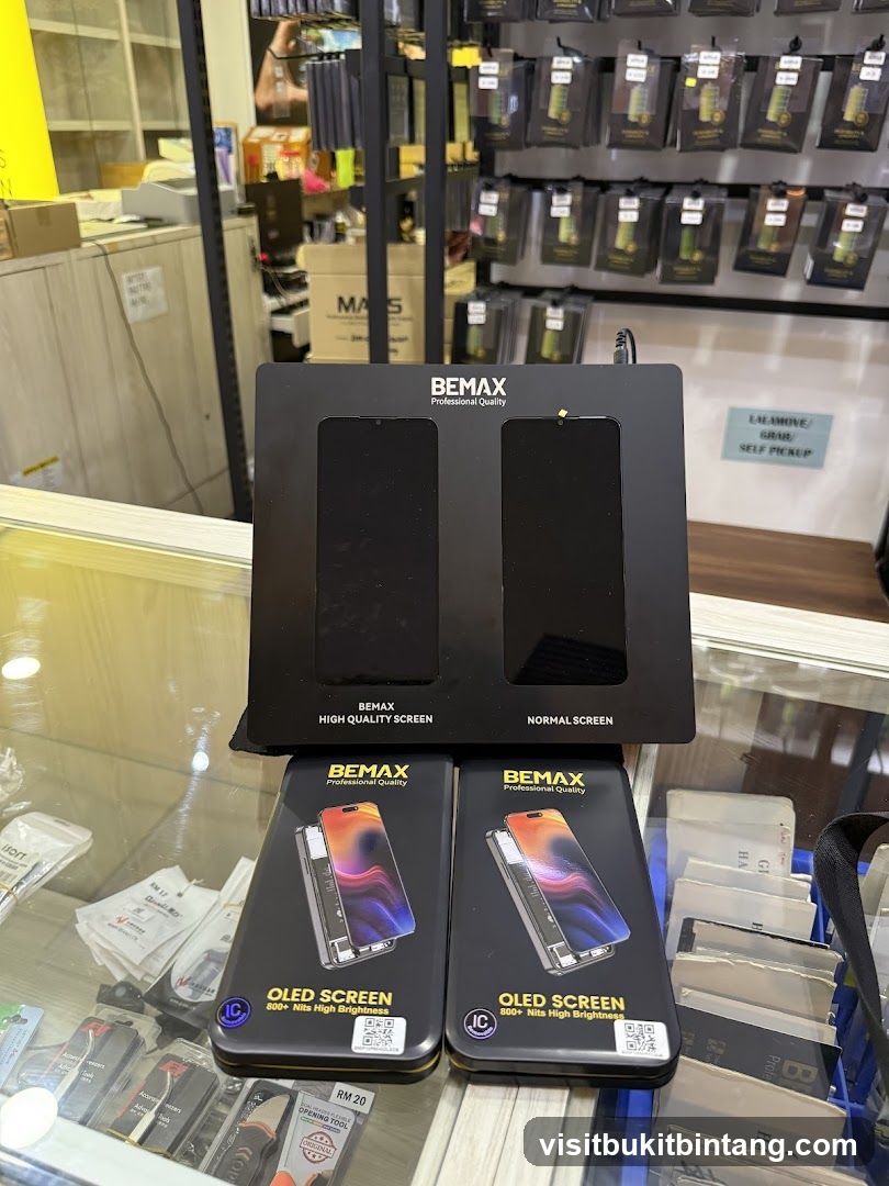 BEMAX Screen Display