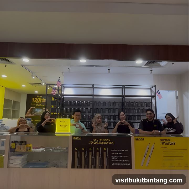 Store Staff Posing