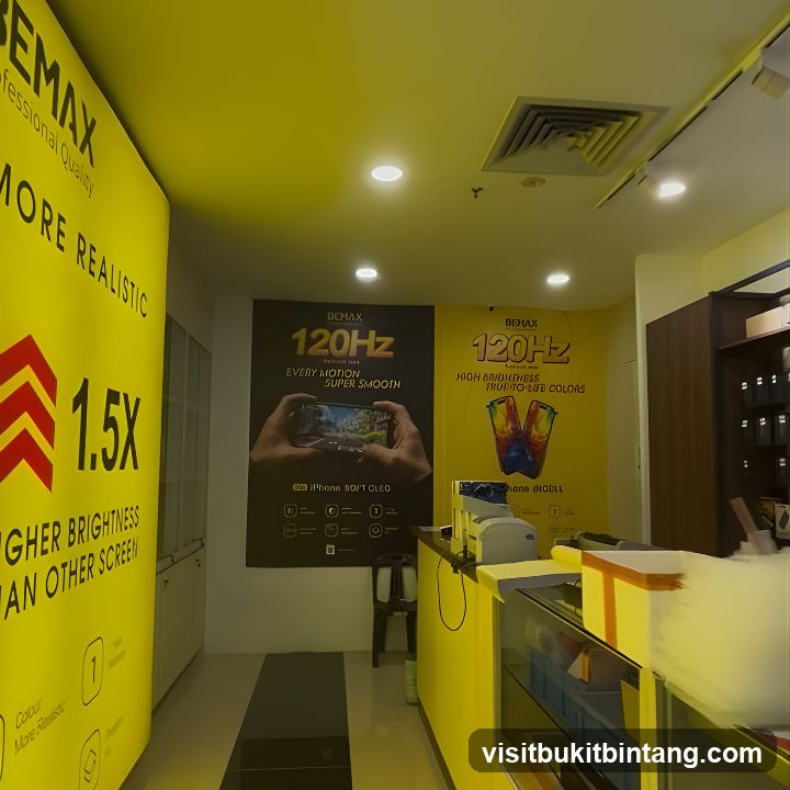 Electronics Store Interior