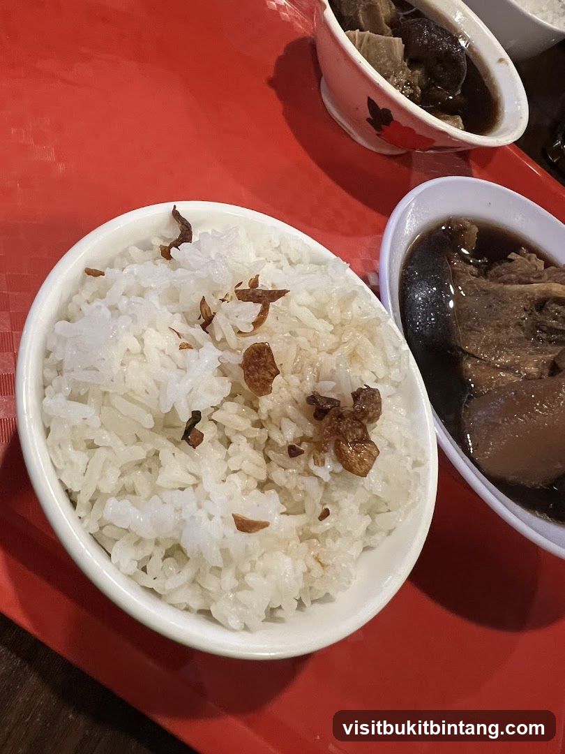 Steamed Rice with Braised Meat