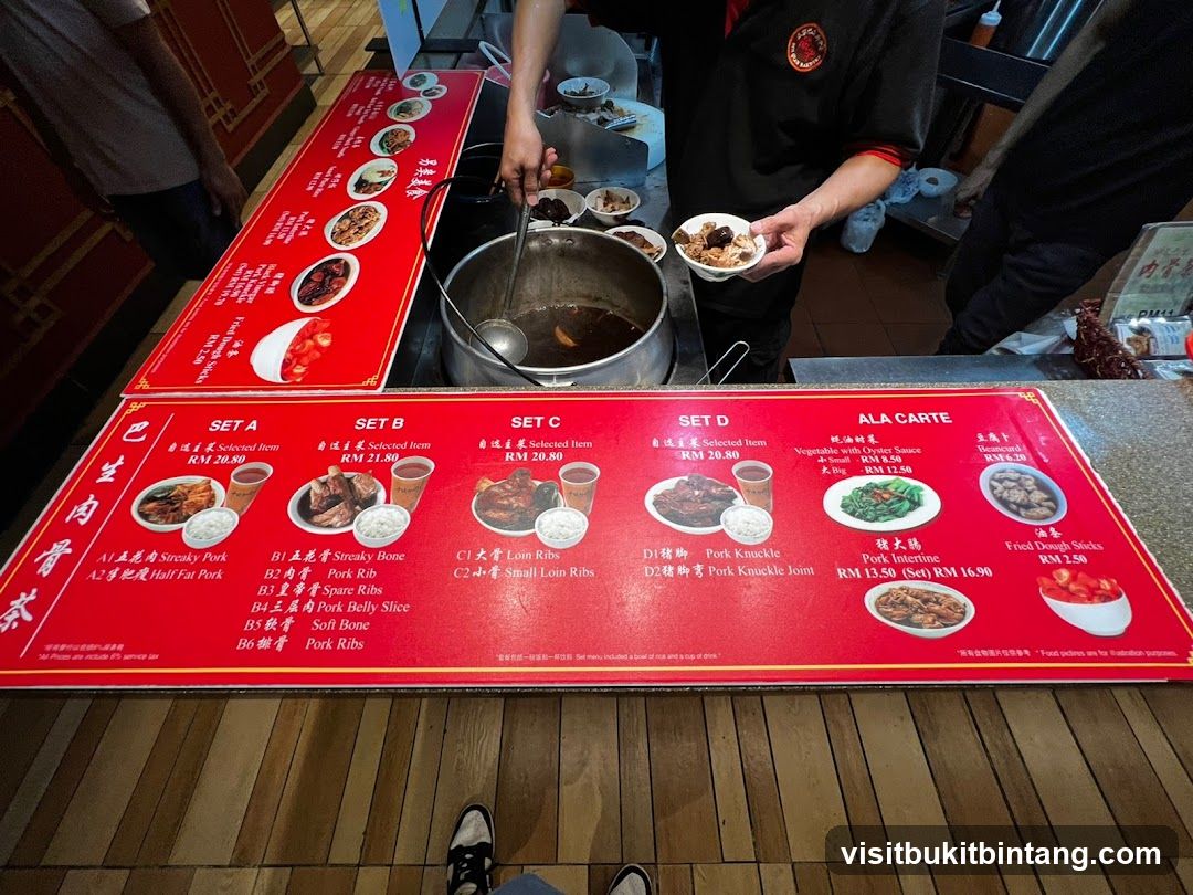 巴生肉骨茶 Menu