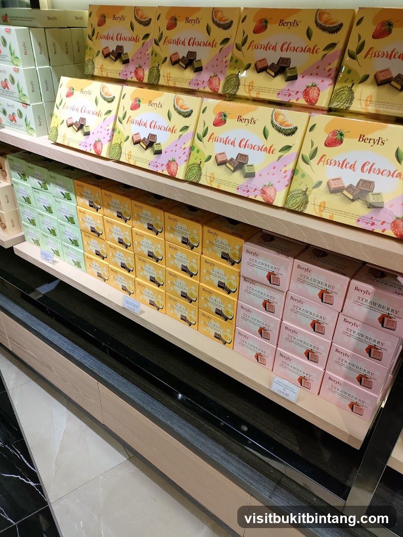 Assorted Chocolates Display