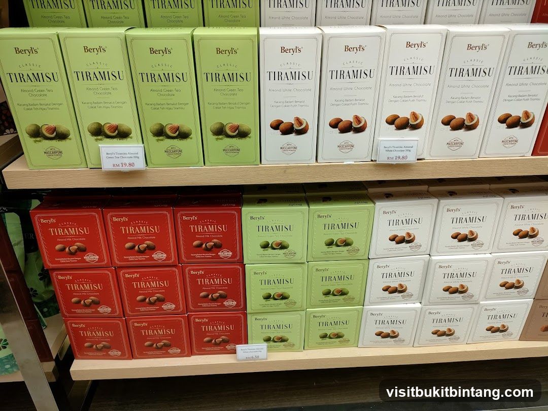 Assortment of Beryl's Tiramisu Chocolates