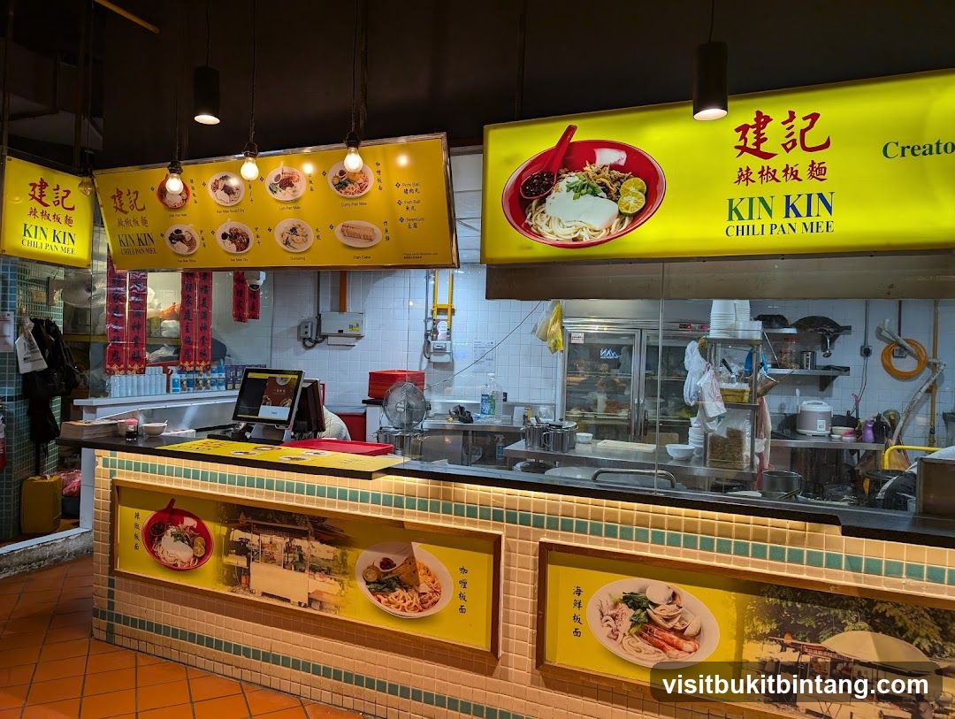 Restaurant Counter with Menu