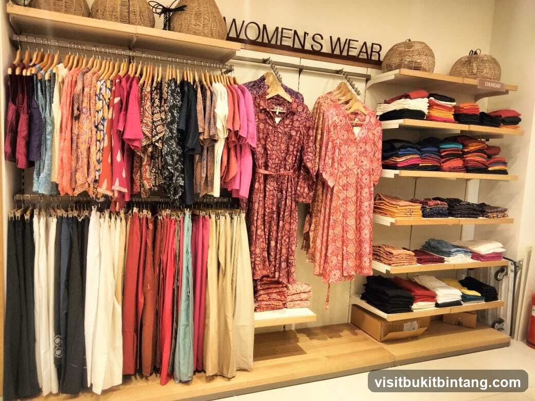 Womens Wear Clothing Display