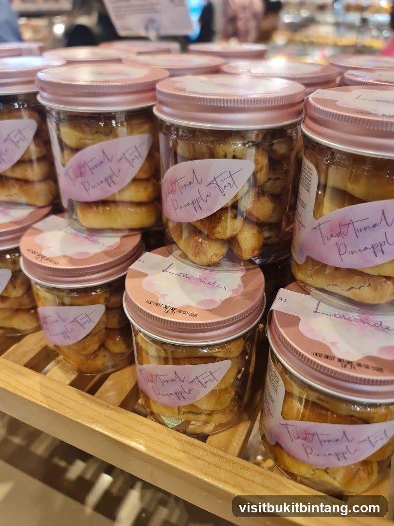 Pineapple Tarts in Jars