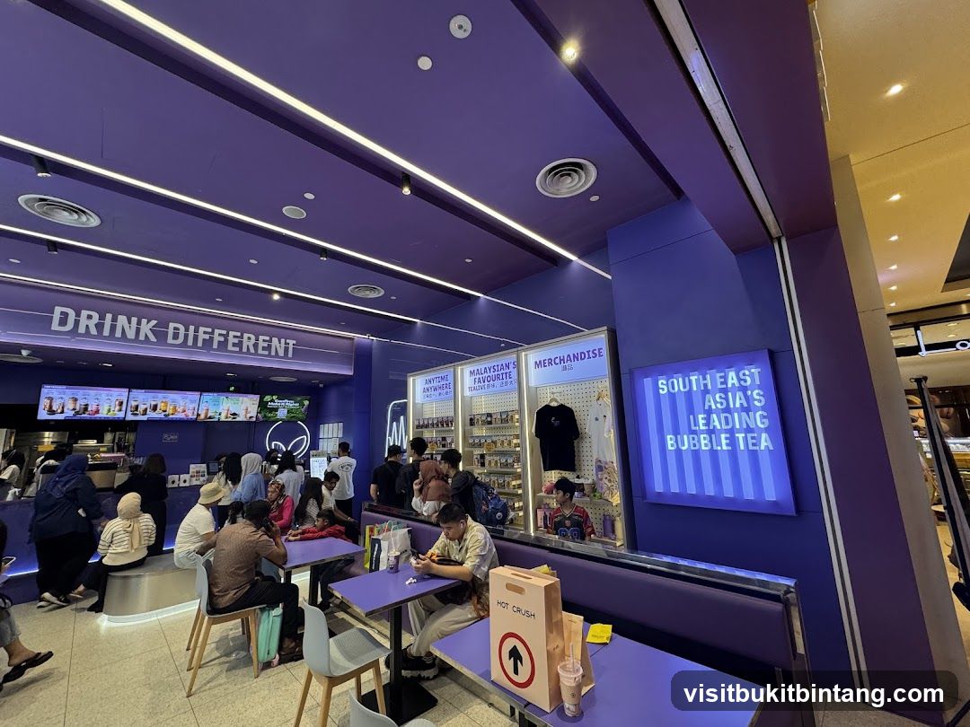 Bubble Tea Shop Interior