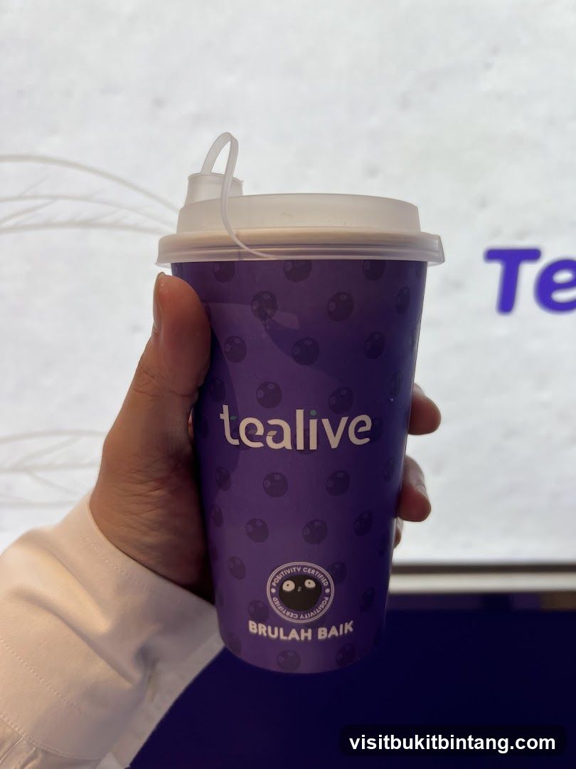 Tealive Drink Cup
