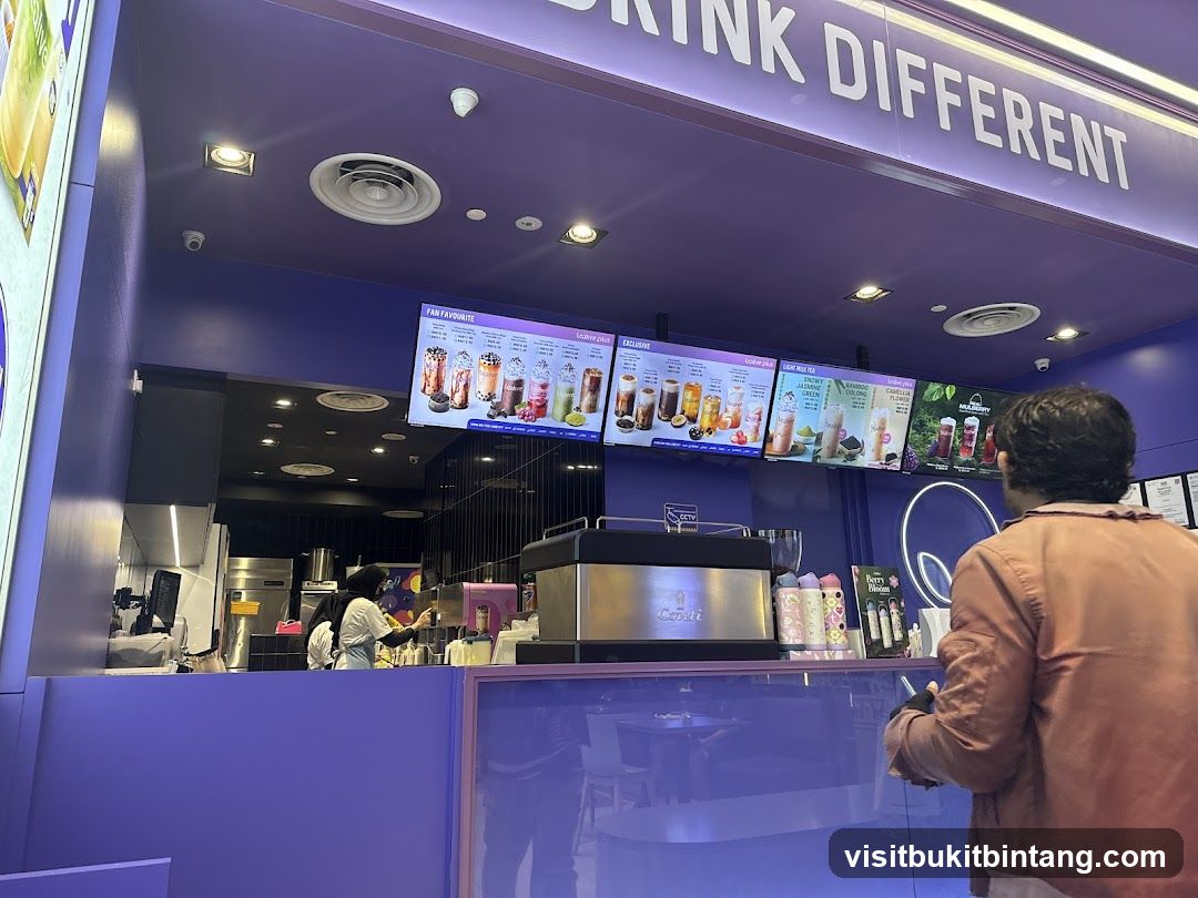 Bubble Tea Shop Counter
