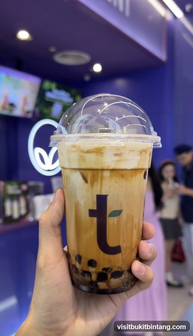 Brown Sugar Boba Drink