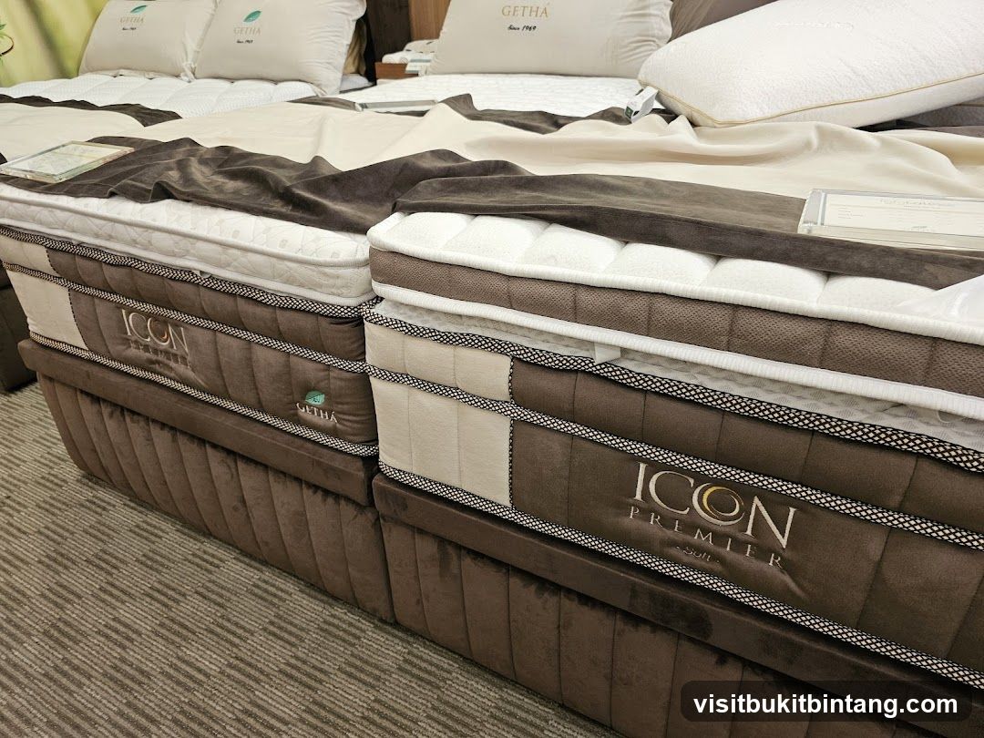 Mattresses on Display