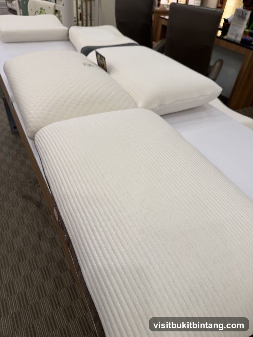 Pillows on Display