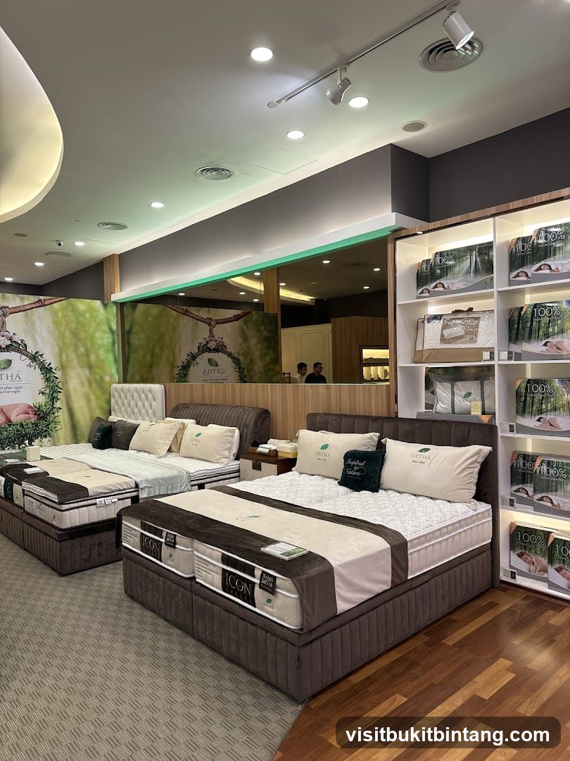 Mattress Store Interior