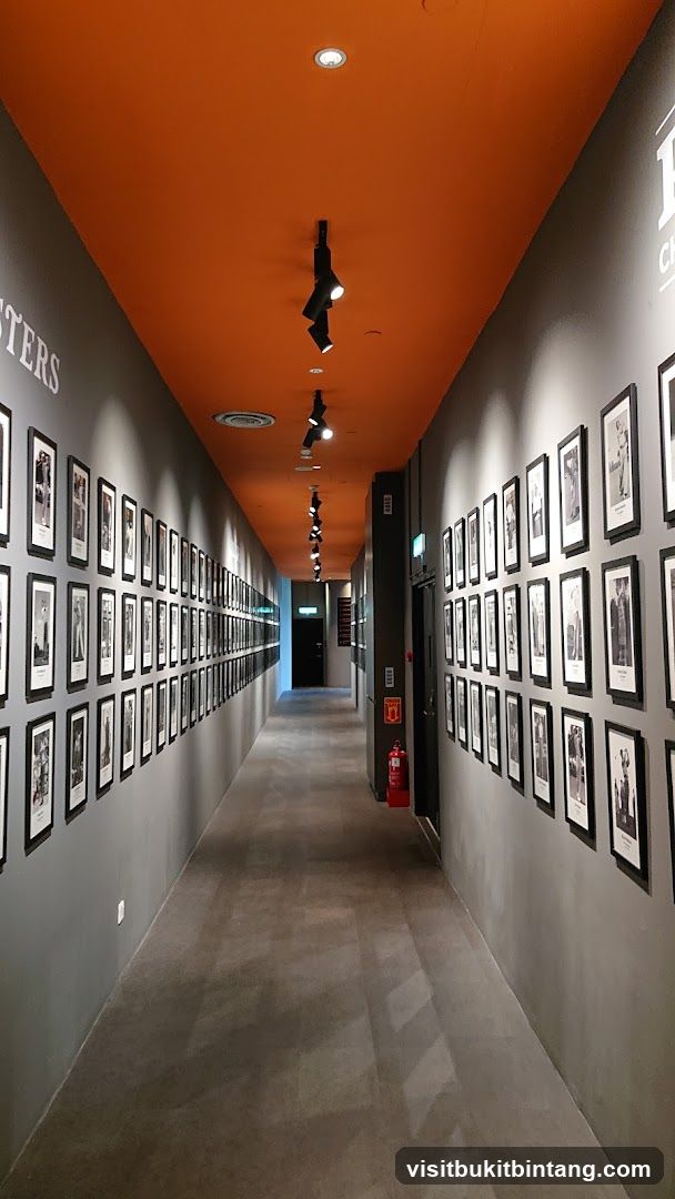 Hallway with Framed Photos