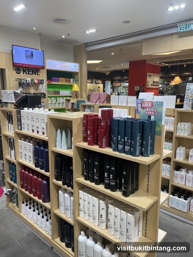 Hair Product Store Display