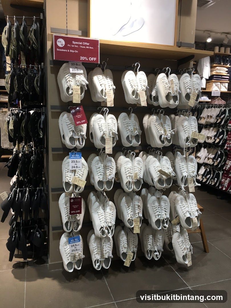 Sneakers and Slip-On Display