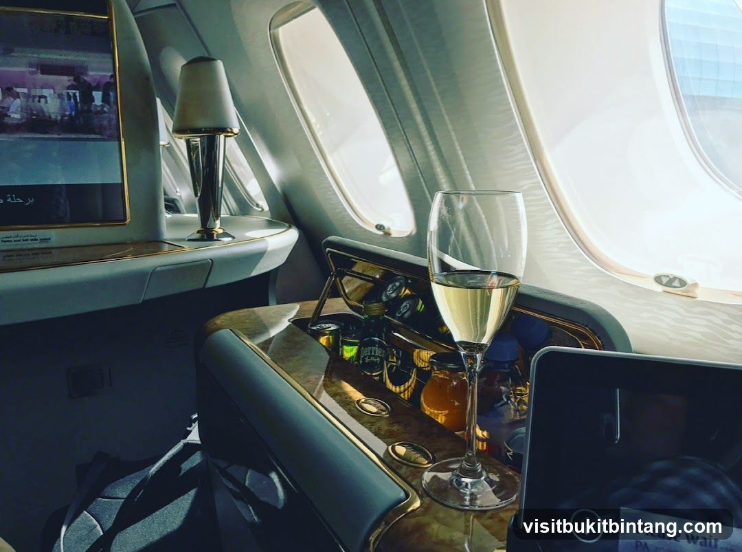 First Class Airplane Cabin