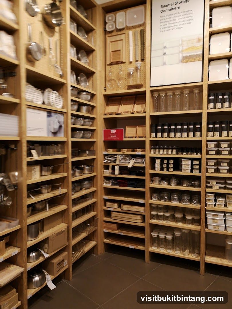 Kitchenware and Storage Display