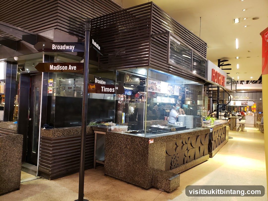 Food court stalls