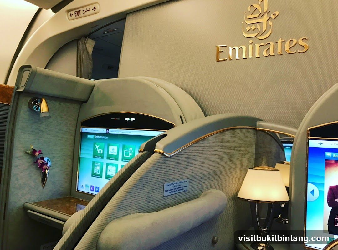 Emirates First Class Cabin