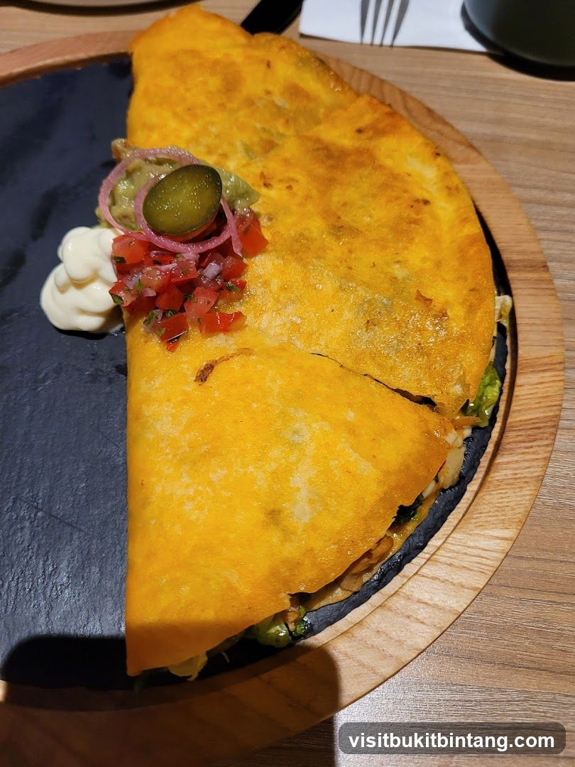 Quesadilla with Toppings