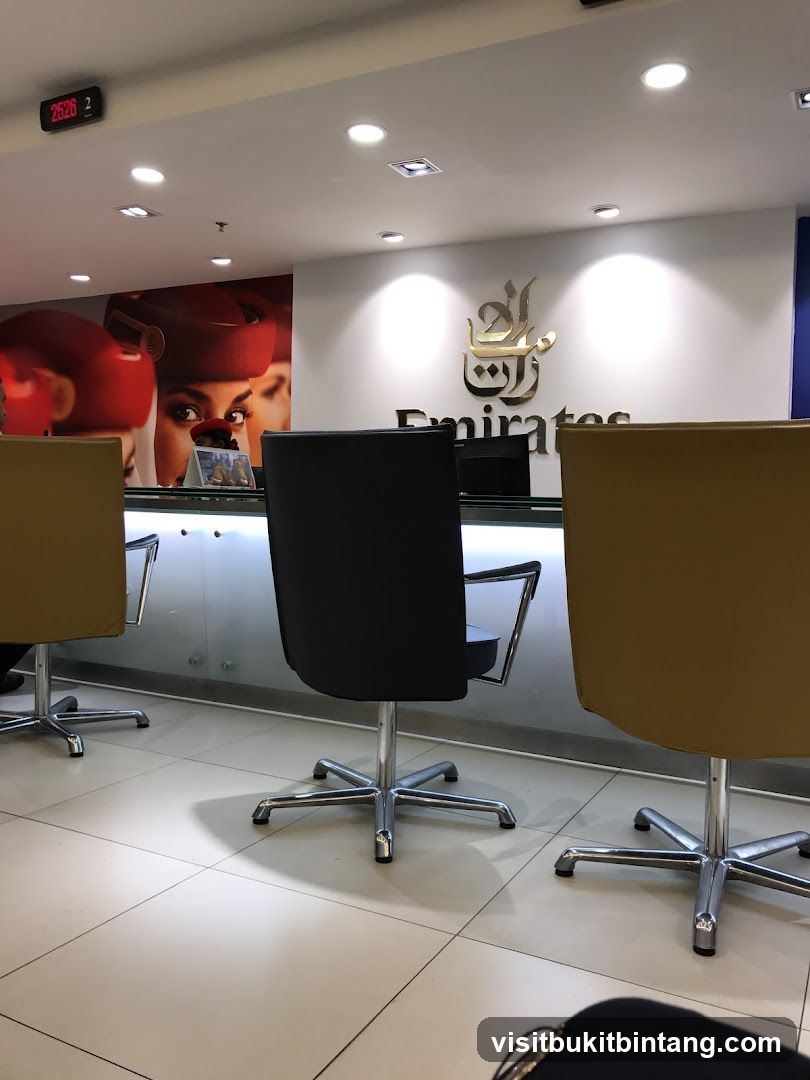 Emirates Check-in Counter