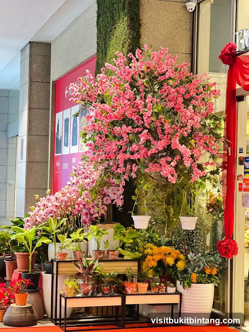 Flower Display Outside Shop