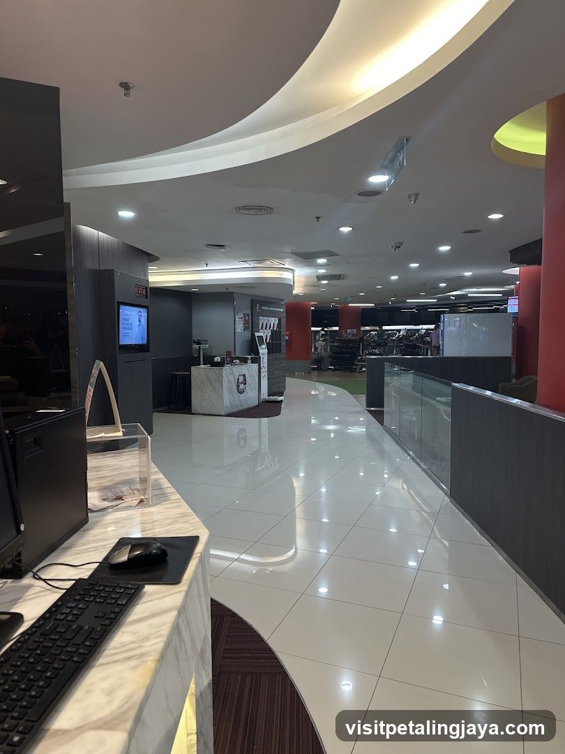 Gym Interior Lobby