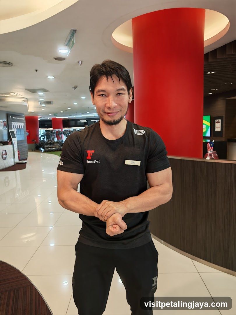 Fitness Staff Member at Front Desk