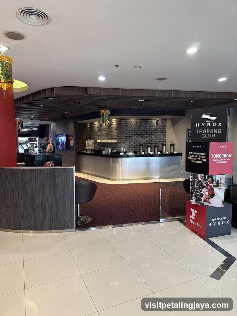 Hyrox Training Club Interior Lobby