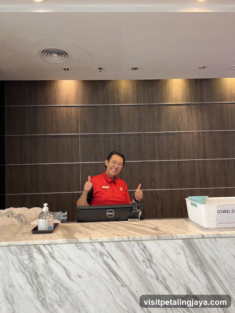 Hotel Reception Desk