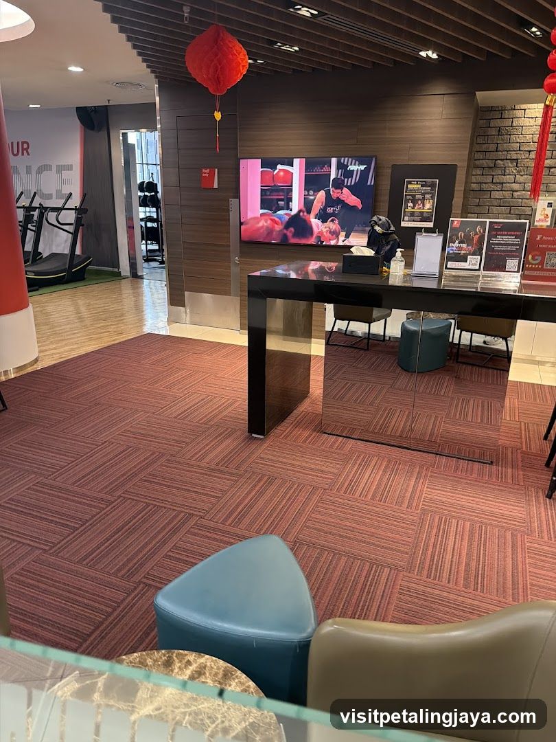Gym Interior Lobby