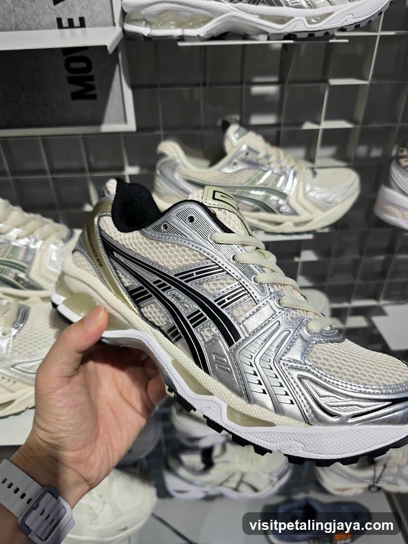Asics Running Shoes Display