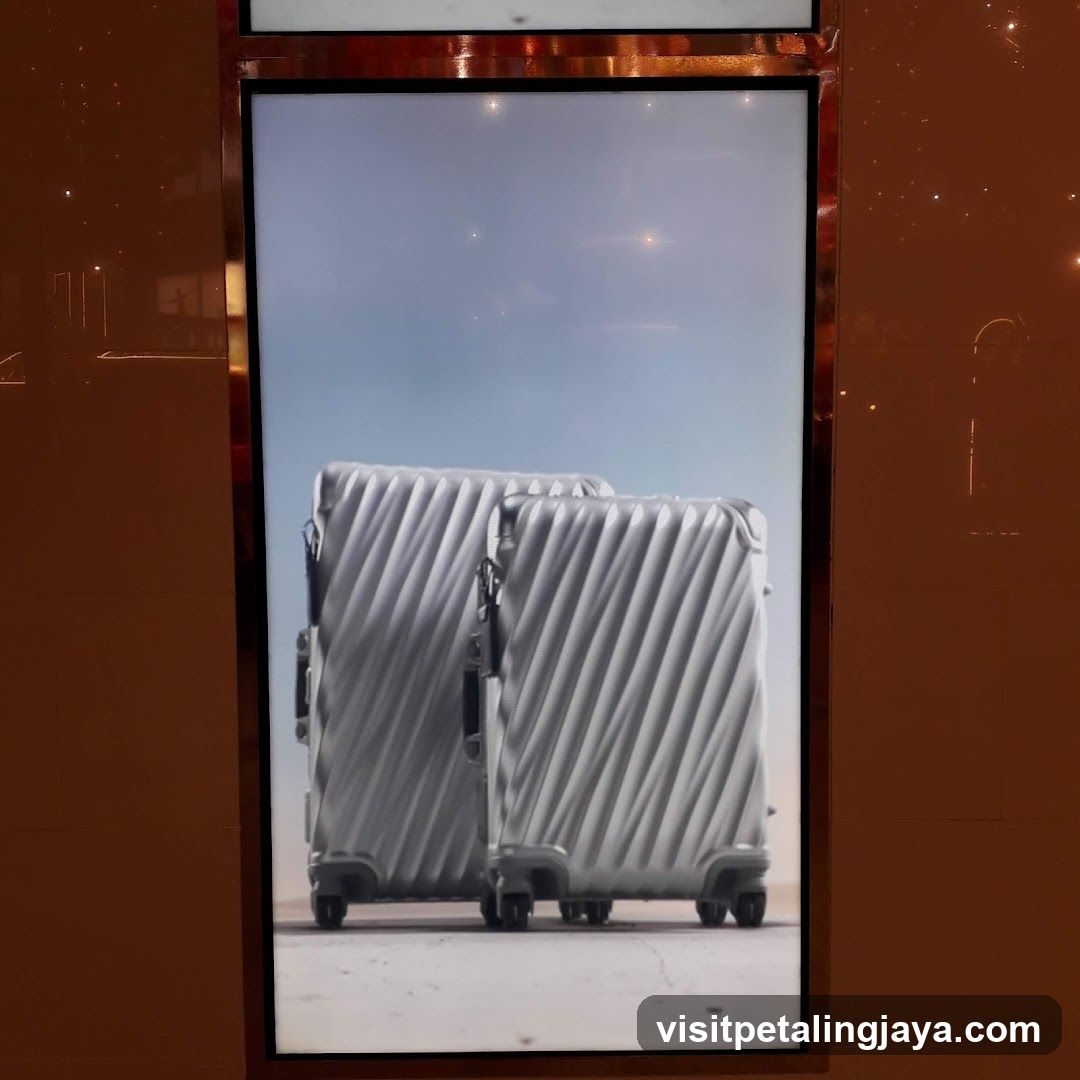 Suitcase Advertisement Display