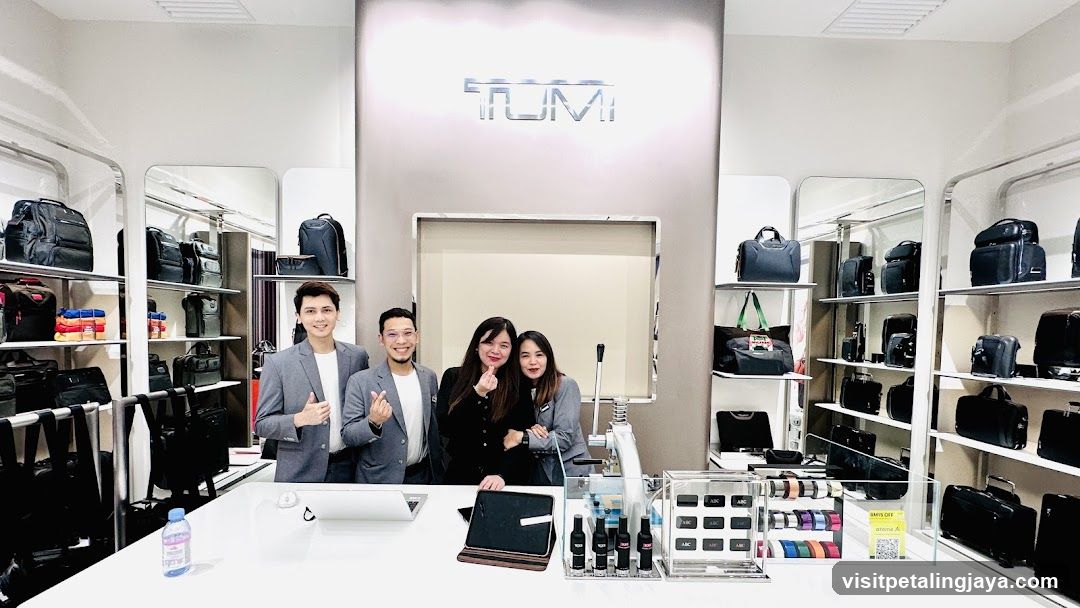 TUMI Store Interior with Staff