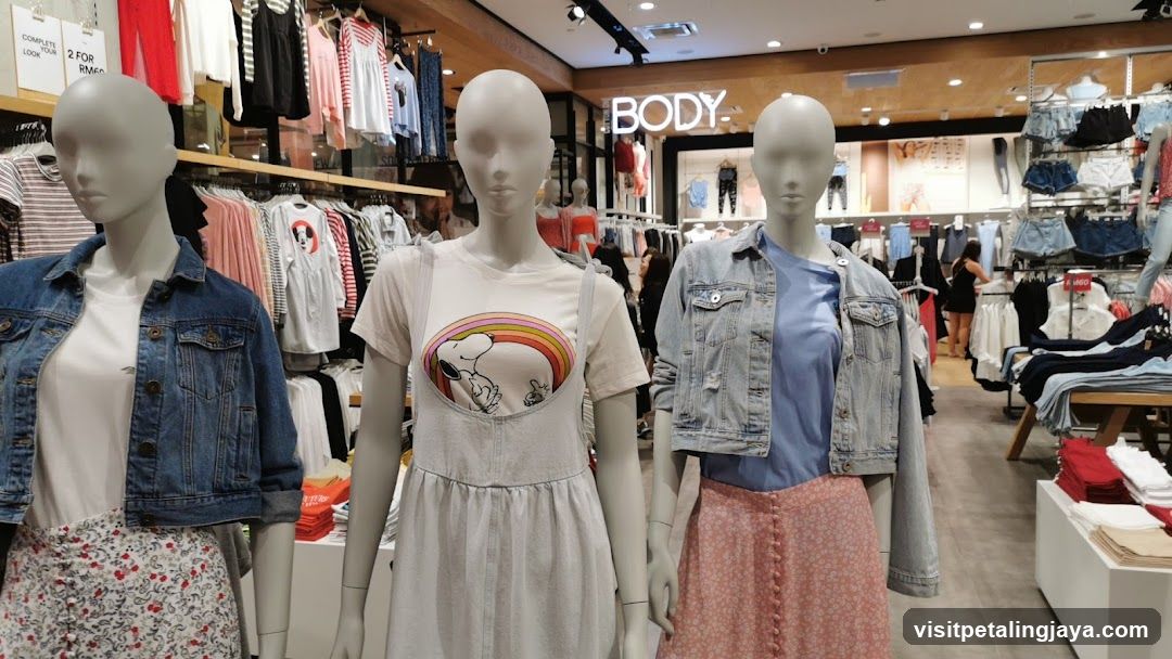 Fashion Store Interior with Mannequins