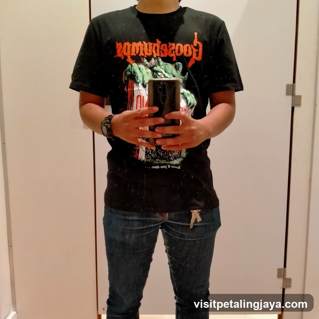 Mirror selfie in a room