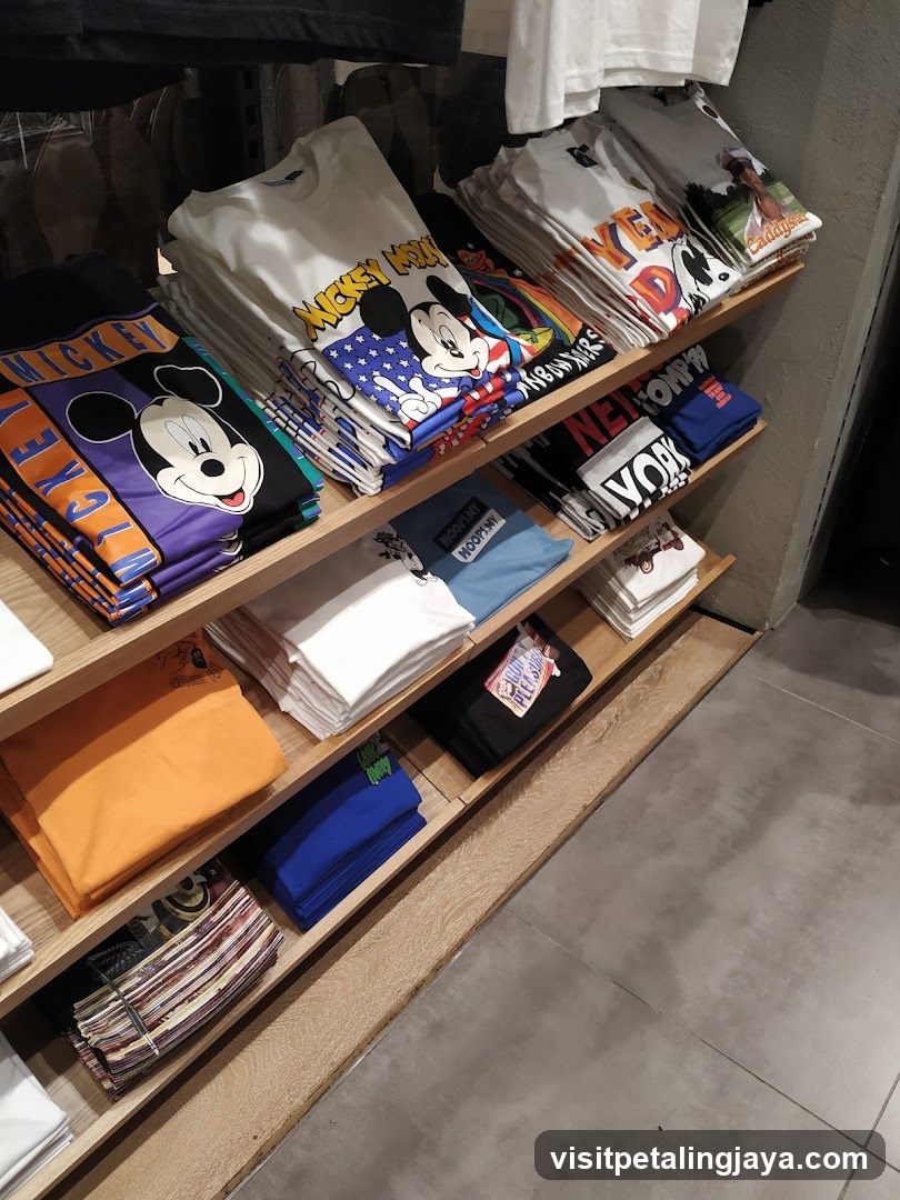 Mickey Mouse Merchandise Display