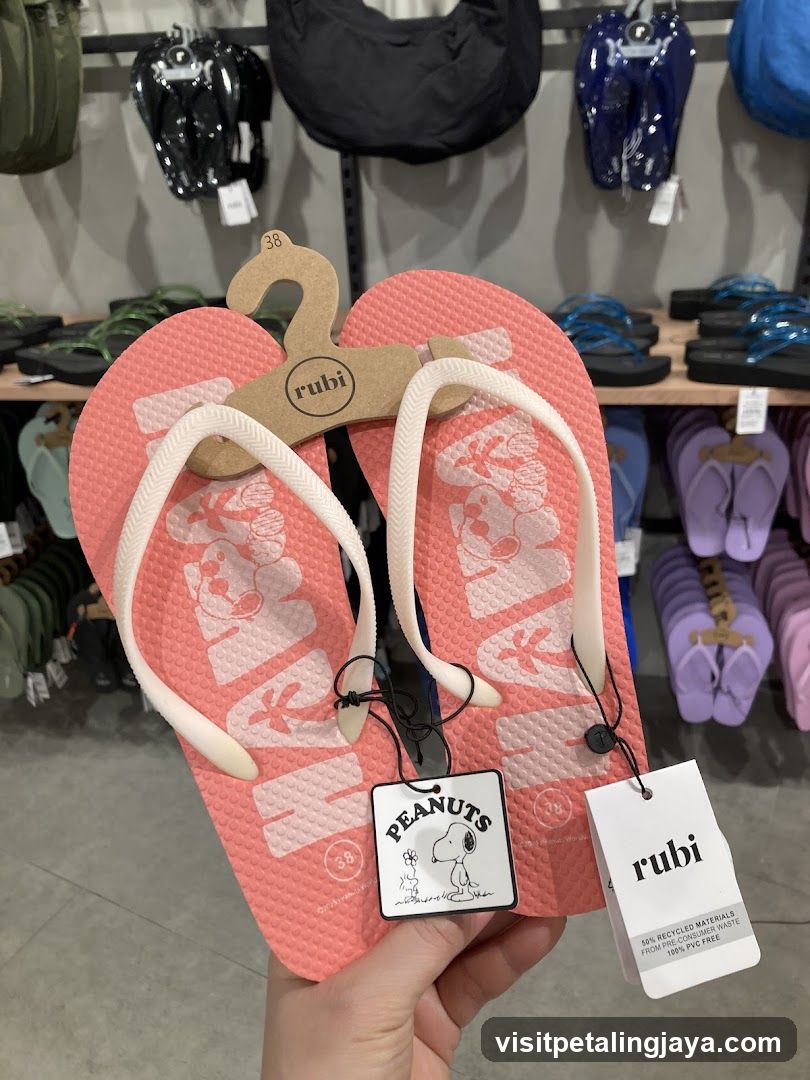 Rubi Flip-Flops with Peanuts Design