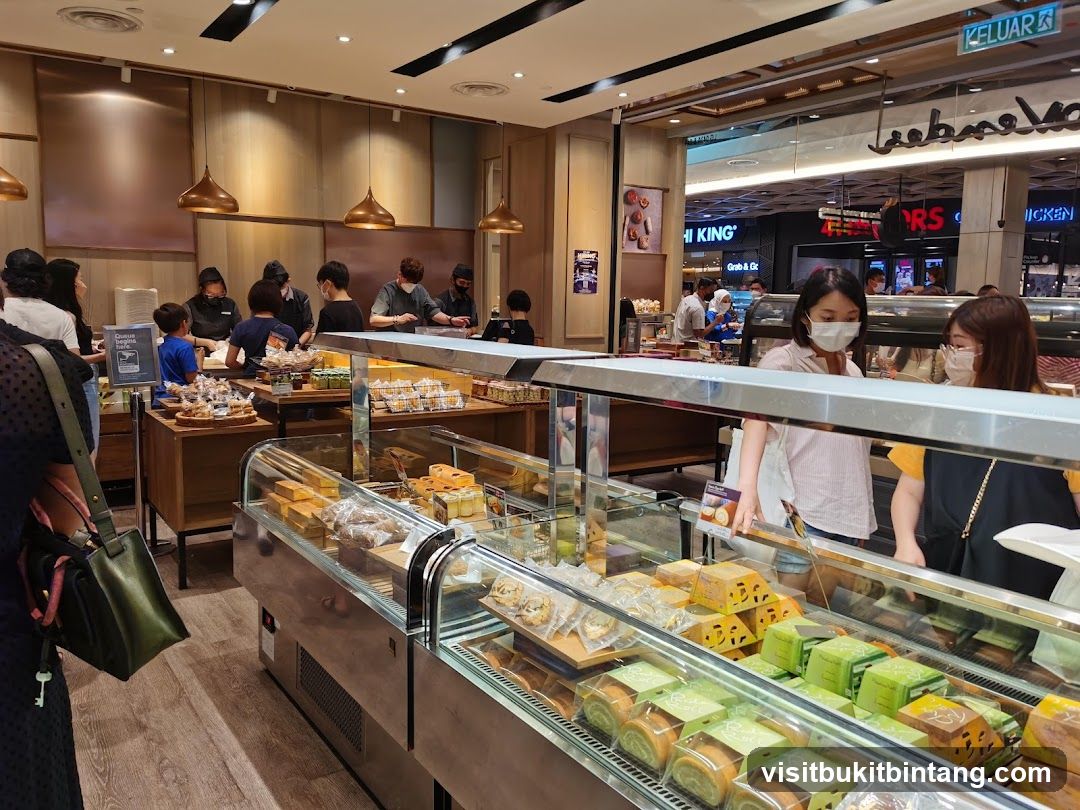 Bakery Interior with Customers