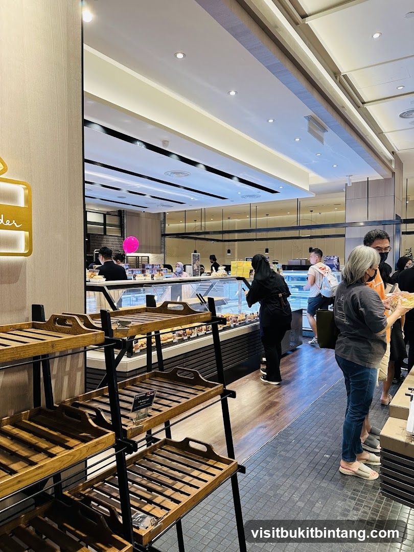 Bakery Interior with Customers